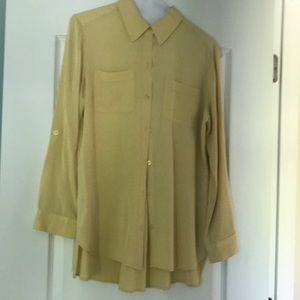 Yellow 3 season blouse